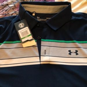 Men’s UnderArmour Golf Shirt Sz Large